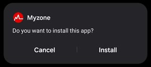 3 Myzone install app