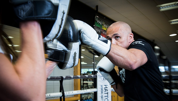 Hatton cheap boxing gloves