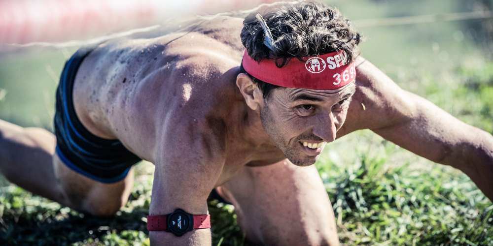 Alejandro Samper Jara taking part in a Spartan race